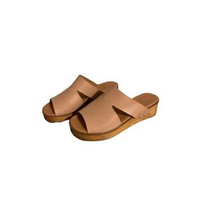 Kelsi Dagger Tan Leather Sandals - Women’s Size 7